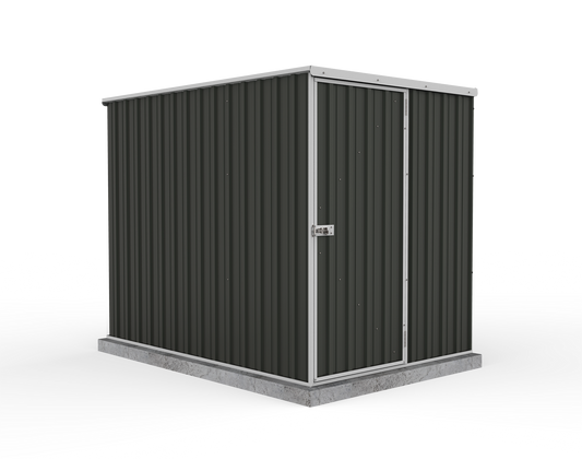Absco 1.52mW x 2.26mD x 1.80mH Basic Garden Shed - Monument
