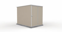 Thumbnail for Absco 1.52mW x 2.26mD x 1.80mH Basic Garden Shed - Classic Cream - Shed City