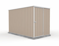 Thumbnail for Absco 1.52mW x 3.00mD x 1.80mH Basic Garden Shed - Classic Cream - Shed City