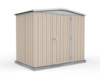 Thumbnail for Absco 2.26mW x 1.44mD x 2.00mH Regent Single Door Garden Shed - Classic Cream