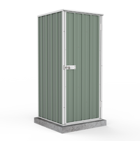 Thumbnail for Absco 0.78mW x 0.78mD x 1.80mH Ezi Storage Garden Shed - Pale Eucalypt