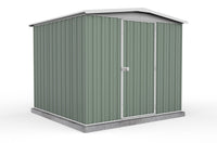 Thumbnail for Absco 2.26mW x 2.18mD x 2.00mH Regent Single Door Garden Shed - Pale Eucalypt