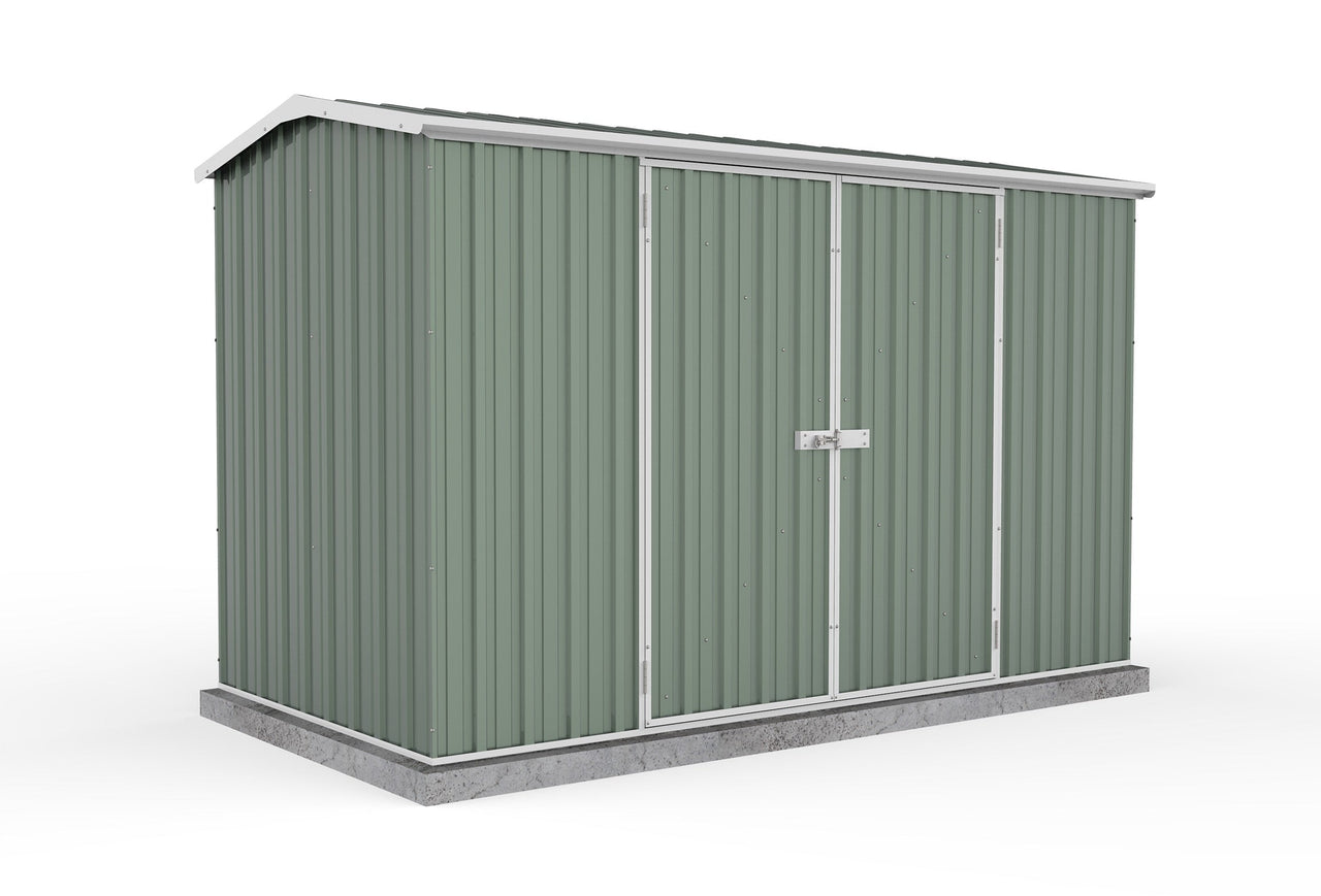 Absco Premier Garden Shed 3.00Wx1.52D | Pale Eucalypt