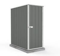 Thumbnail for Absco 0.78mW x 1.52mD x 1.80mH Ezi Storage Garden Shed - Woodland Grey