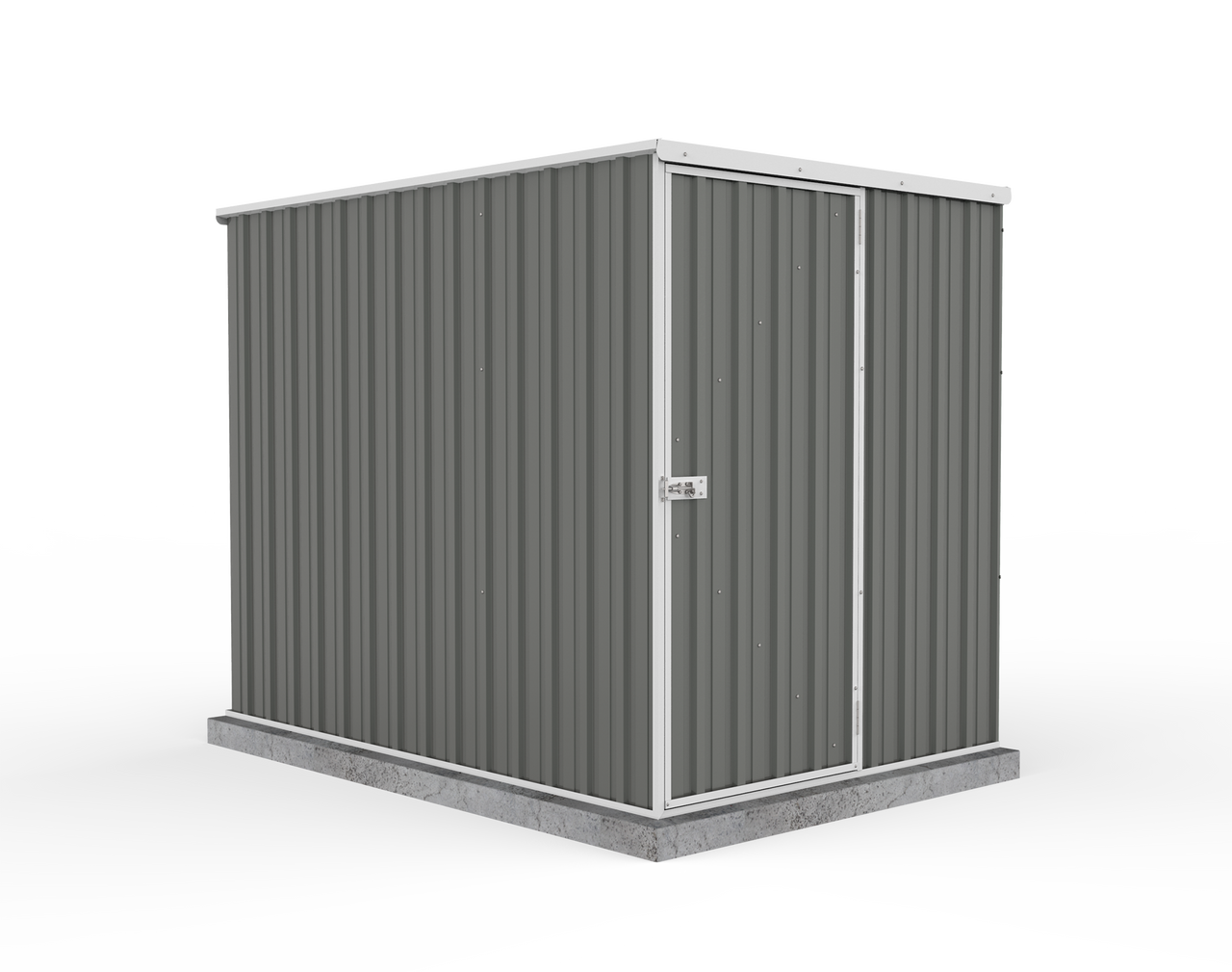 Absco 1.52mW x 2.26mD x 1.80mH Basic Garden Shed - Woodland Grey - Shed City