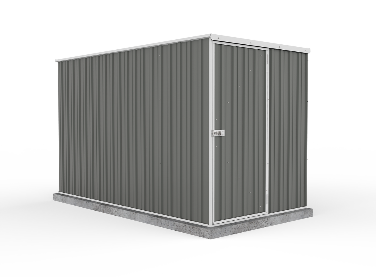 Absco 1.52mW x 3.00mD x 1.80mH Basic Garden Shed - Woodland Grey