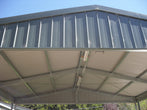 Carport with Gable Roof & Screen Wall - 3mW Gable x 6mL x 2.8mH