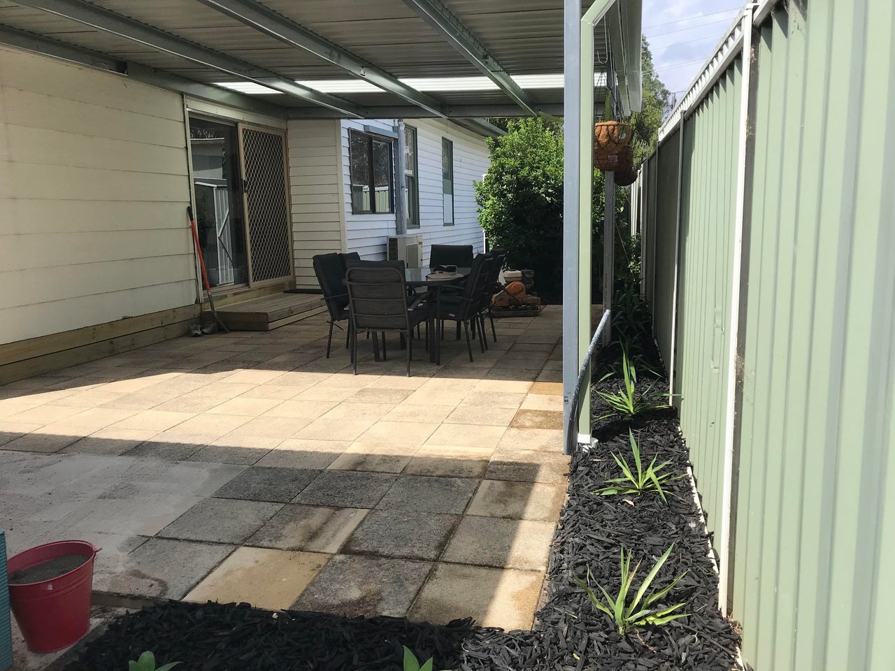 Patio | bolt together - galvanised C section frame - Shed City