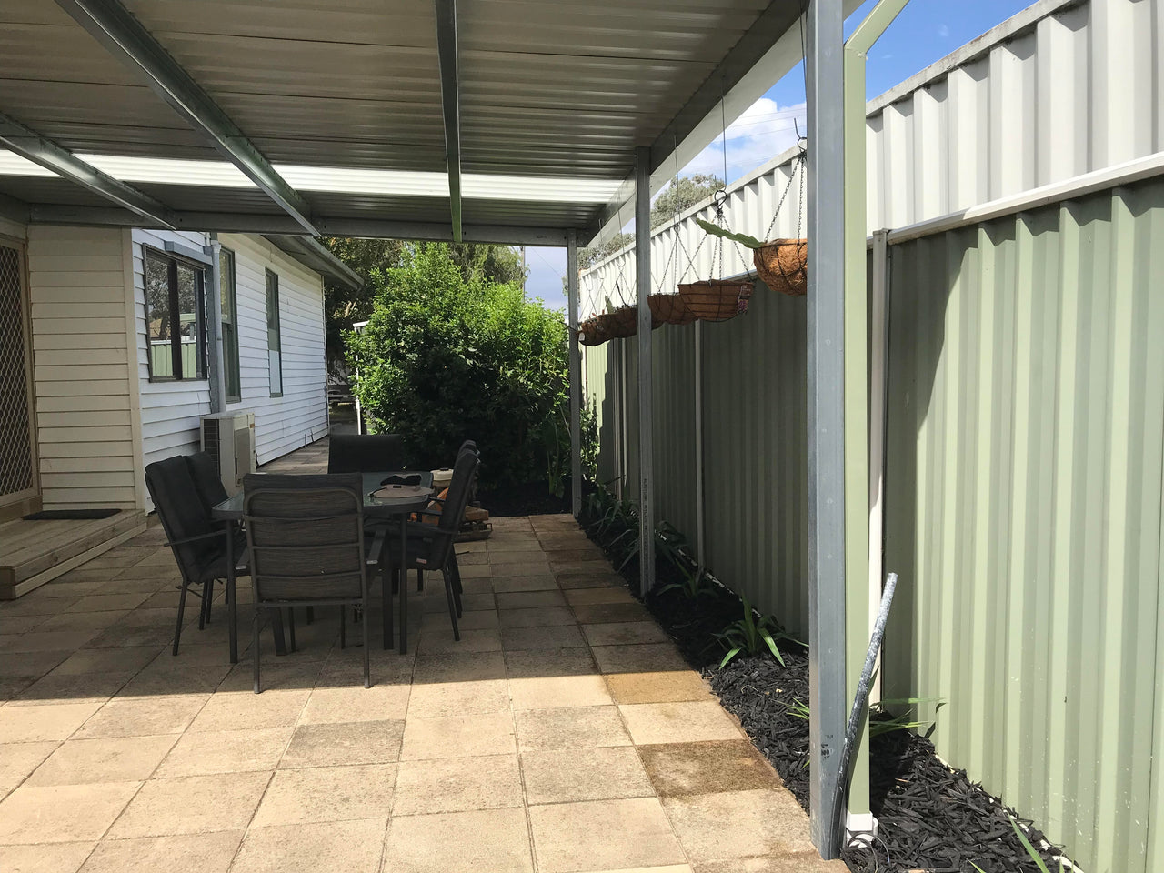 Patio | bolt together - galvanised C section frame - Shed City