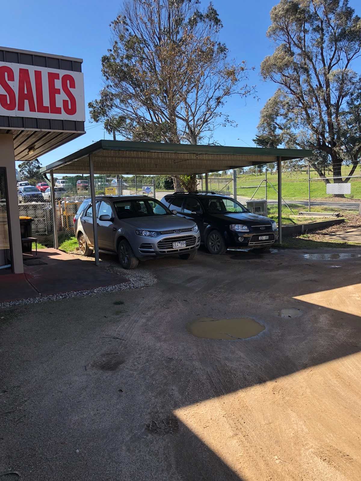 Carport Skillion Roof  6mW x 6m deep x 2.5mH